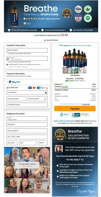 Breathe Checkout